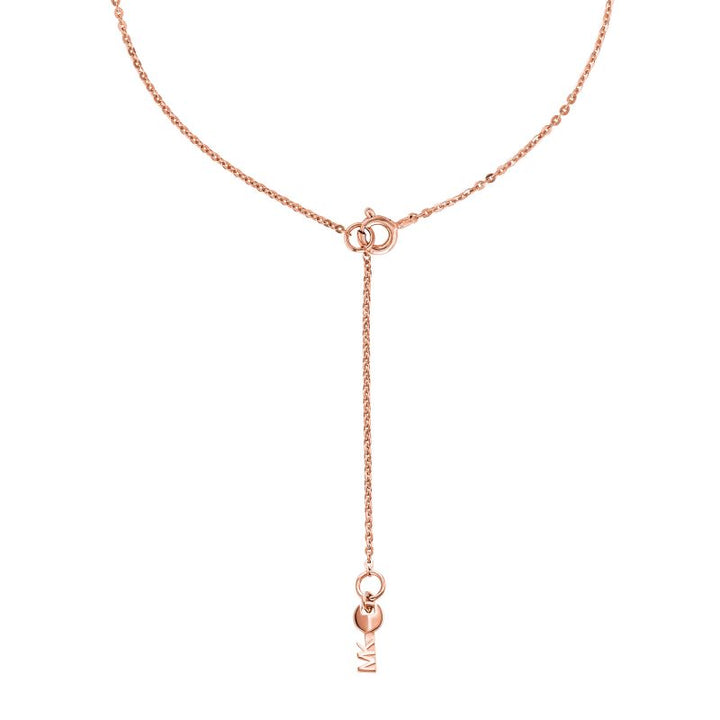 Michael Kors Jewellery-<BR>14k Rose Gold<BR/> Open Heart Pendant Set